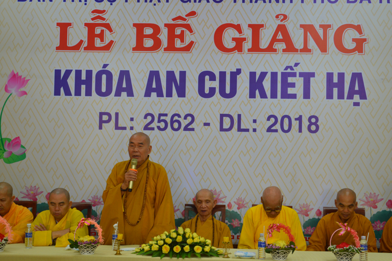 Lễ mãn hạ khóa An cư kiết hạ PL 2562 – DL 2018