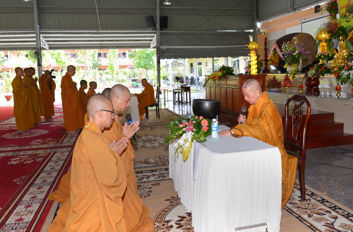 HĐTS hướng dẫn tổ chức An cư kiết hạ năm 2018